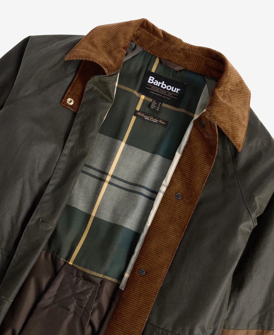 marion wax car coat