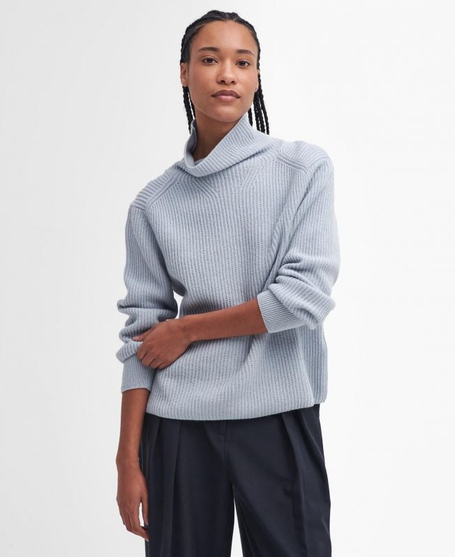 sweter nora z golfem